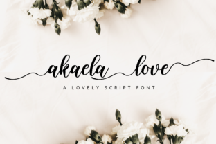 Akalea Love: A Handwritten Font for Editorial Design