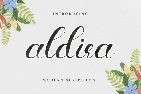 Aldira: The Elegant Handwritten Font for Your Brand
