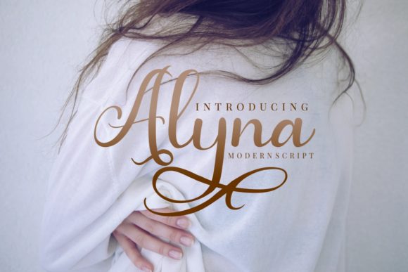 Alyna: A Friendly Handwritten Font for Editorial Design