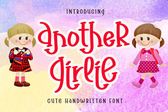 Another Girlie: A Playful Handwritten Font for Branding