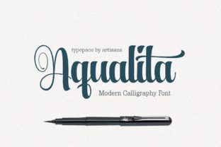 Aqualita: A Versatile Handwritten Font for Web Design