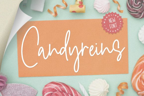 Candyreins: A Handwritten Font for Campaigns