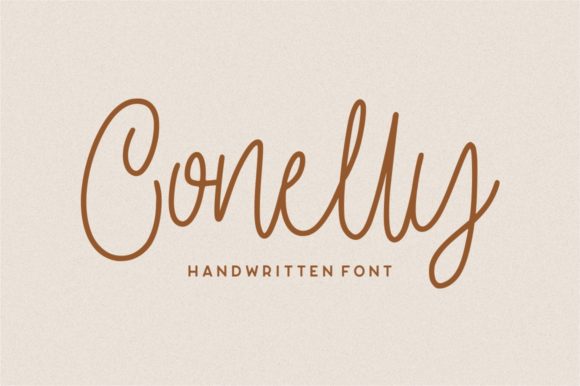 Conelly: A Modern Handwritten Font for Authentic Editorial Design