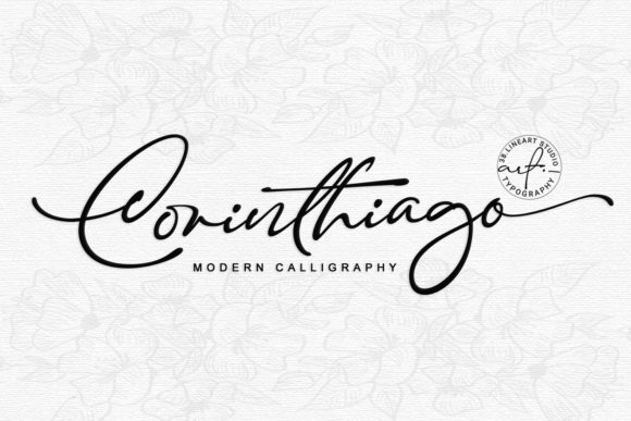 Corinthiago: A Premium Handwritten Font for Web Design