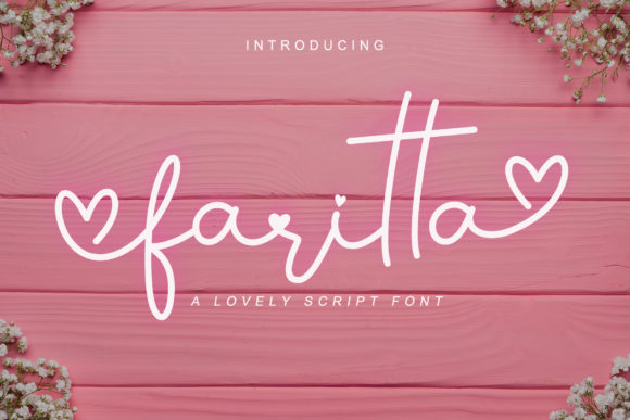 Faritta: A Natural Script Font for Brand Identity