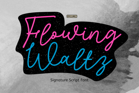 Flowing Waltz: A Premium Script Font for Editorial Design