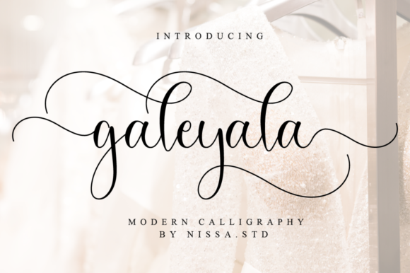 Galeyala: A Handwritten Font for Editorial Elegance