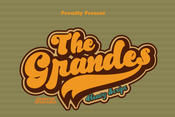 Grandes: A Vintage Script Font for Your Brand