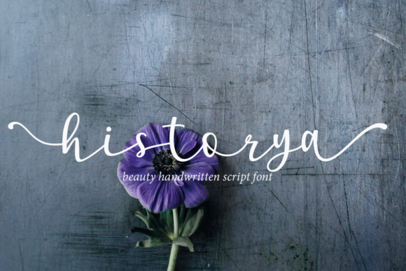 Historya: An Elegant Handwritten Font for Crafters