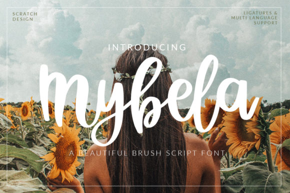Mybela: A Playful Script Font for Modern Web Design