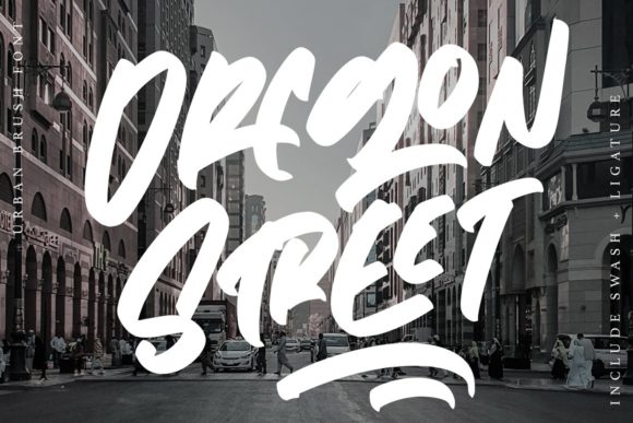 Oregon Street: A Bold Handwritten Font for Campaigns