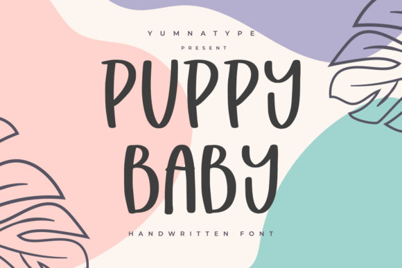 Puppy Baby: A Charming Handwritten Font for Editorial Design