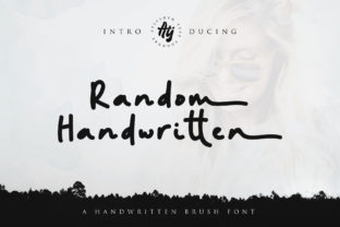 Random Handwritten: A Rustic Font for Your Brand