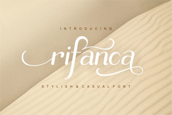 Rifanca: A Premium Handwritten Font for Small Business Branding