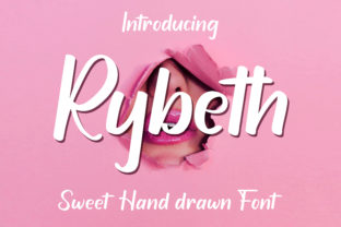 Rybeth: A Romantic Script Font for Editorial Design