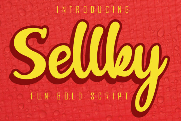 Sellky: A Bold Handwritten Font for Makers