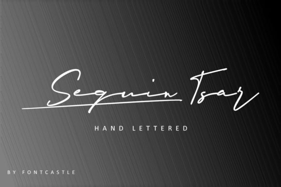 Sequin Tsar: A Modern Handwritten Font for Branding