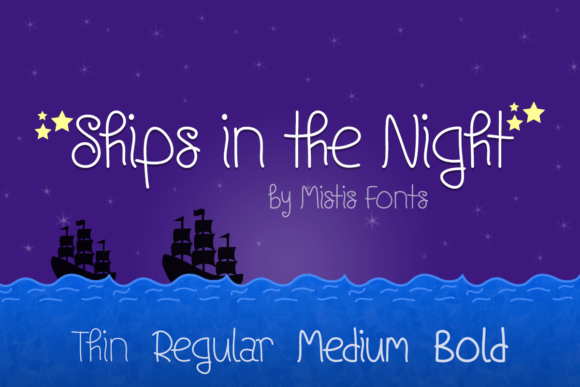 Ships in the Night: A Friendly Handwritten Font for Your Brand