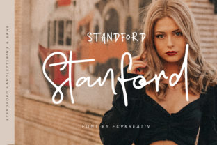 Standford: A Friendly Handwritten Font for Editorial Design
