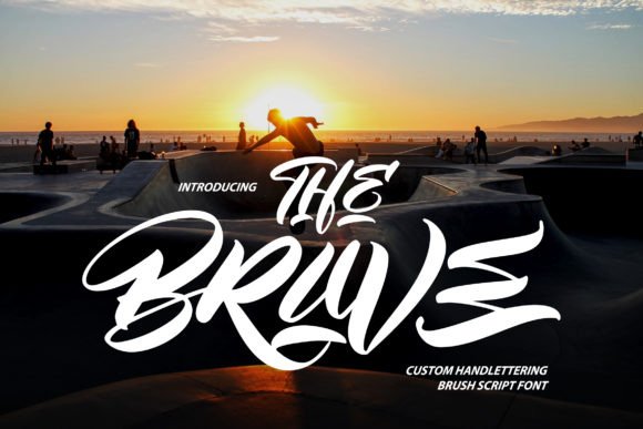 The Brave: A Handwritten Font for Editorial Elegance