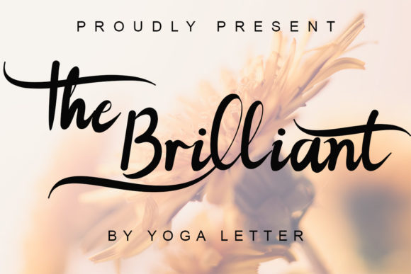 The Brilliant: A Charming Script Font for Web Design