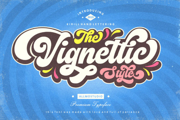 The Vignettic: A Vintage Handwritten Font for Branding
