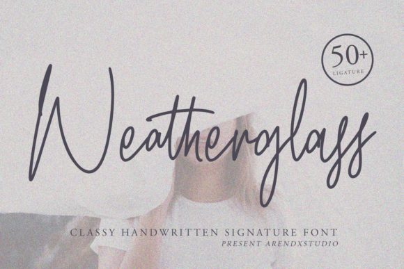 Weatherglass: A Timeless Handwritten Font for Editorial Design